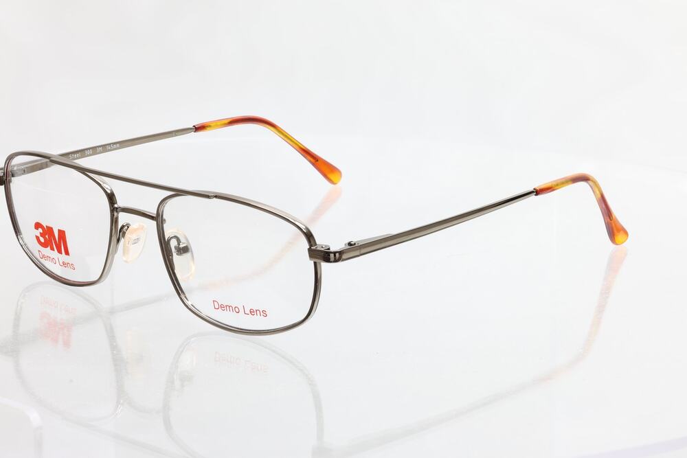 3M Steel 300 Shiny Brown 52-19-145mm Eyeglass FRAMES ONLY - NEW/WITHOUT TAGS